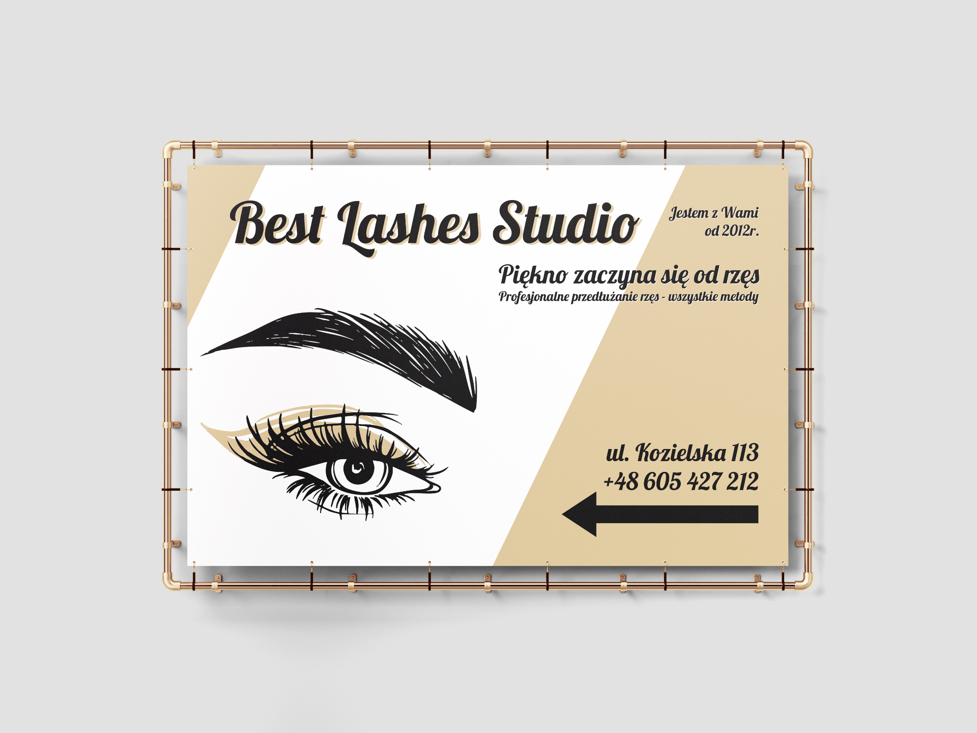 Grafika social media Best Lashes
