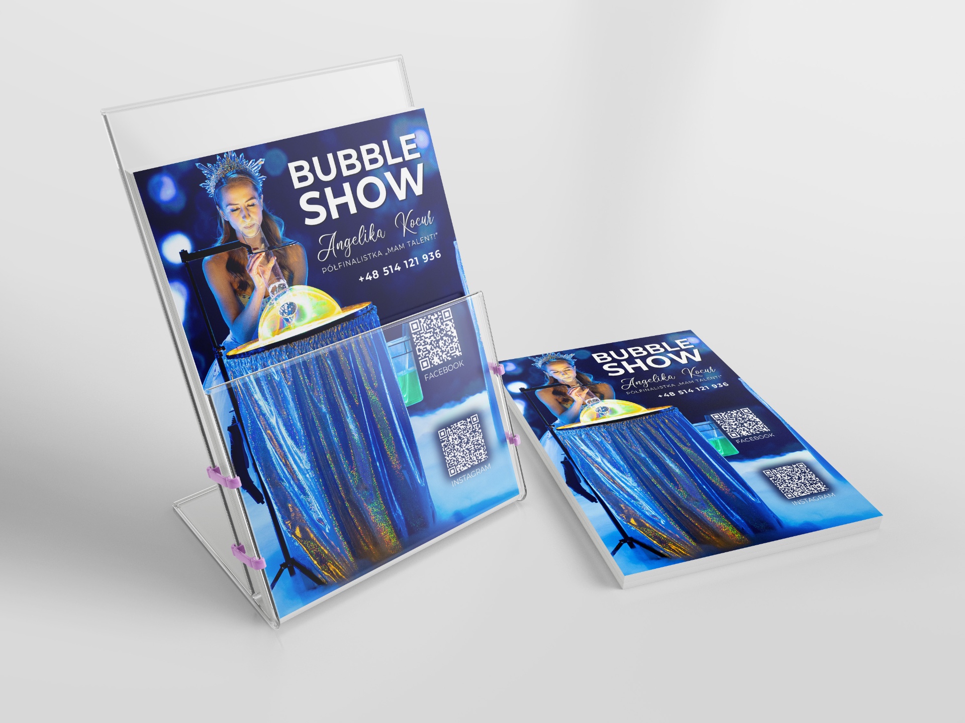 Kreacja reklamowa Bubble Show